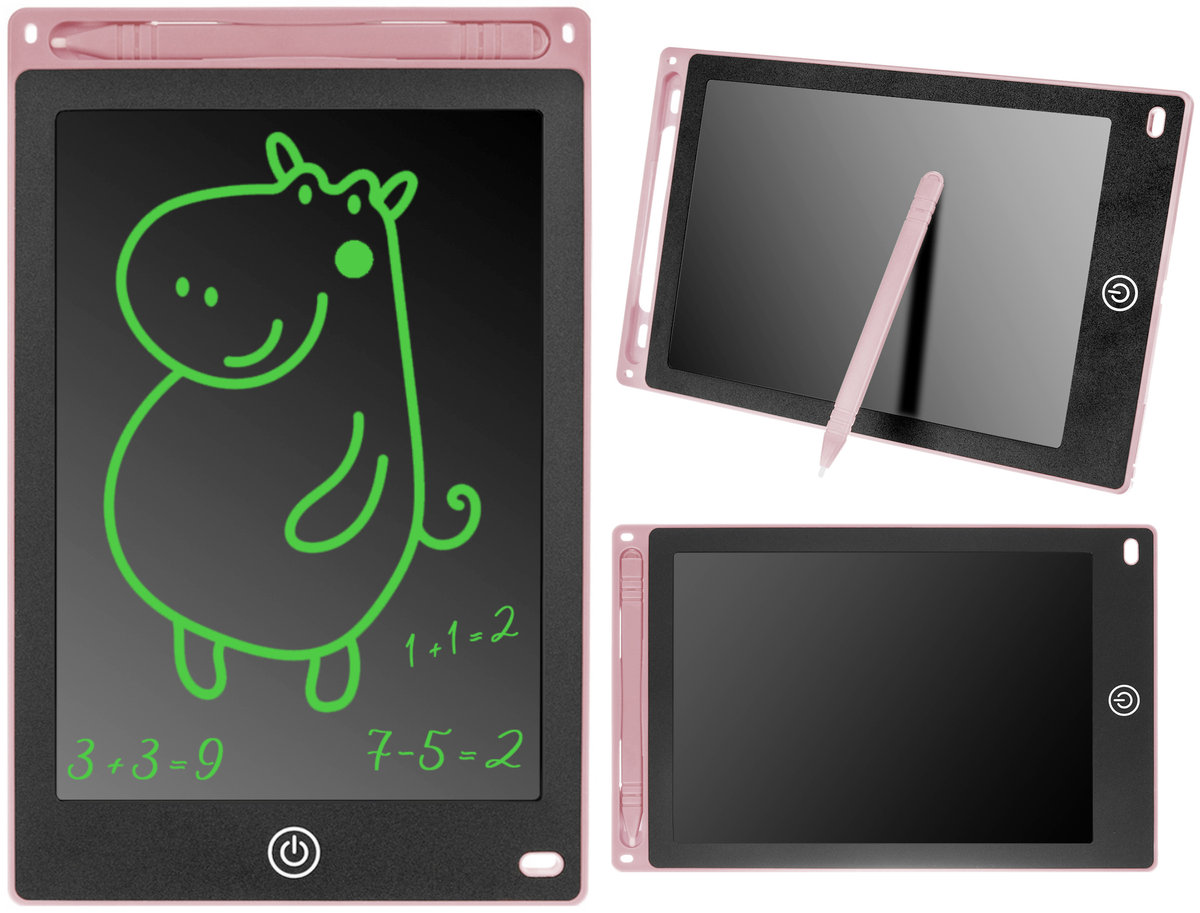 Érintőképernyős tablet digitális rajztábla és notesz 8,5" pink