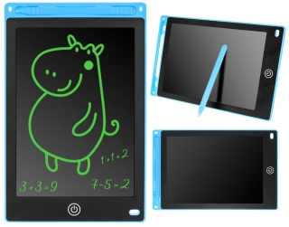 Érintőképernyős tablet digitális rajztábla és notesz 8,5" kék